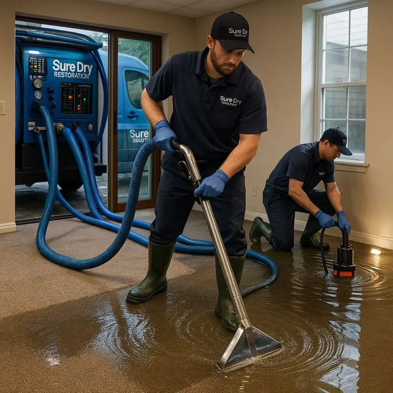 Water Extraction and Removal process in Hinsdale, NH
